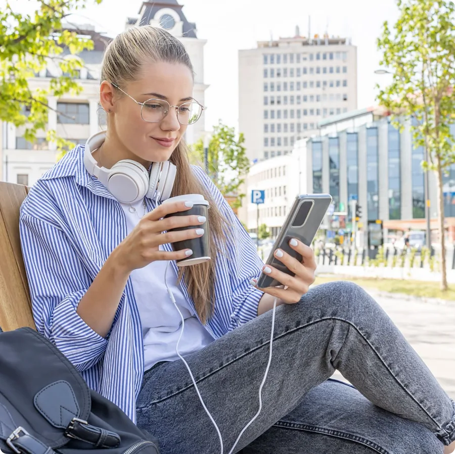 Free, connected, all day persona